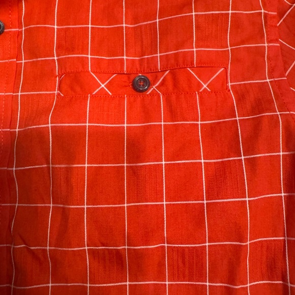 Sean John Red Plaid Men's Shirt - Picture 5 of 7